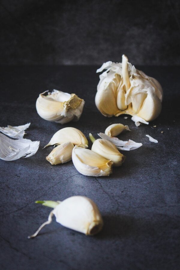 white garlic